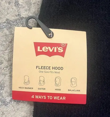 Levi's NWT Levi’s Black Fleece Hood