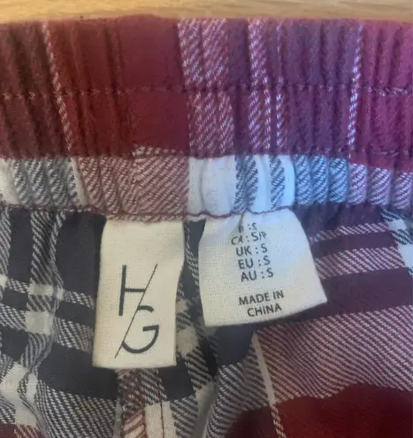 NWOT Happily Grey Pajama Pants Red