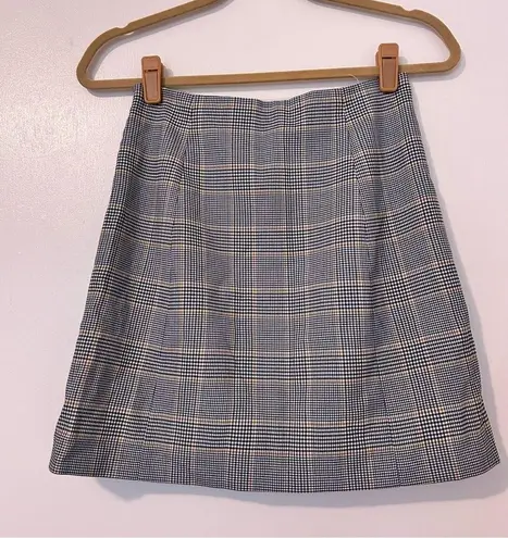 Babaton  Plaid Skirt