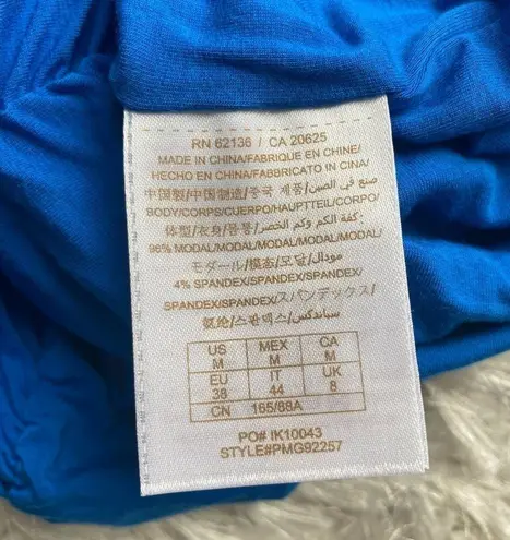 Guess by Marciano NEW Open Back Jersey Knit Dress Cerulean Blue Size Medium