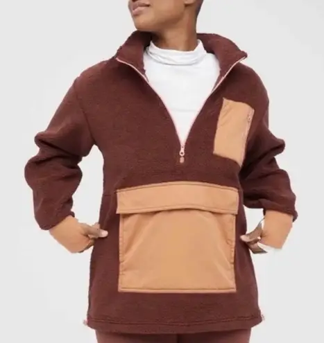 Aerie Offline by  sherpa quarter zip fleece size small new with tags 