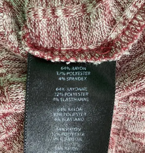 Everleigh Classic Burgundy Long Sleeve Cowl Neck Knit Sweater