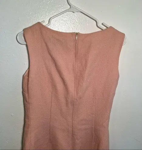 Club Monaco Wool Sheath Dress Light Pink