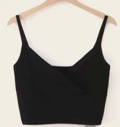 SheIn Surplice Cropped Cami Top