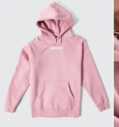 Glossier Original Pink Hoodie