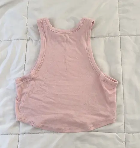 Lululemon Cropped hold tight tank