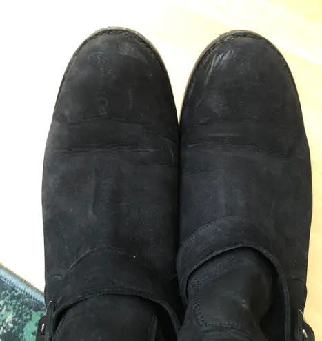 Frye Natalie Engineer Suede Boots