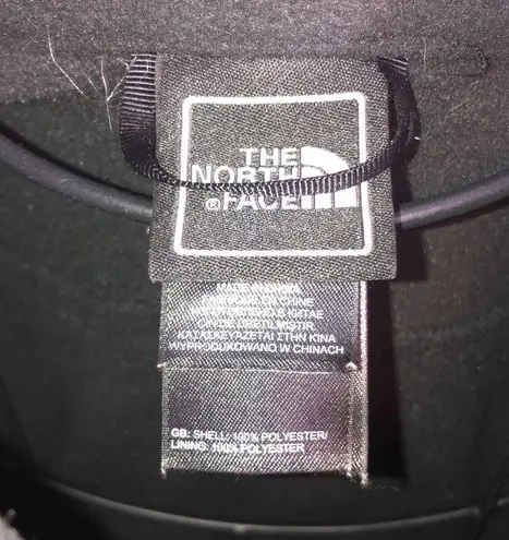 The North Face  zip up sweatshirt size medium black womens sweatshirt fleece​​