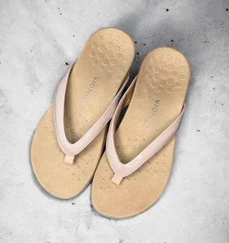 Vionic Dillion Sandals Flip Flops in Peony Pink Size 11 New