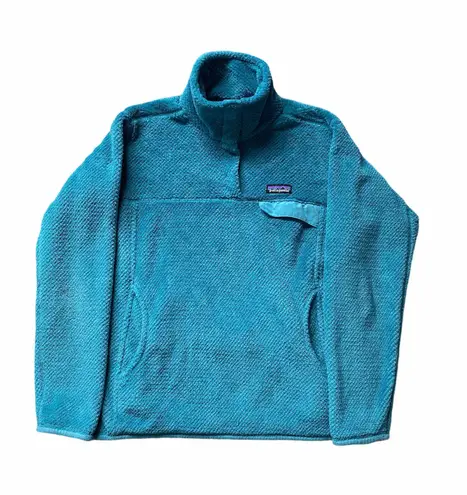 Patagonia Re-Tool Snap-T Pullover Jacket epic blue X dye womens medium