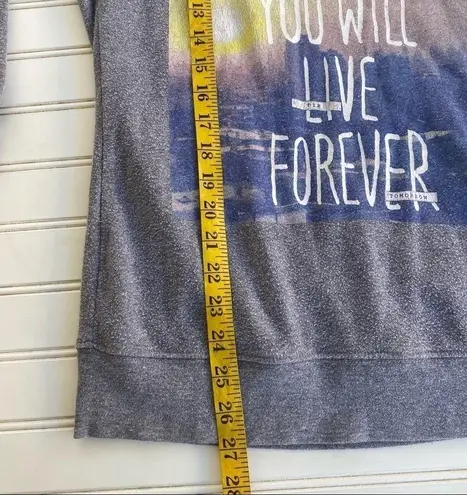 Graphic Crewneck sweatshirt Size Medium Gray