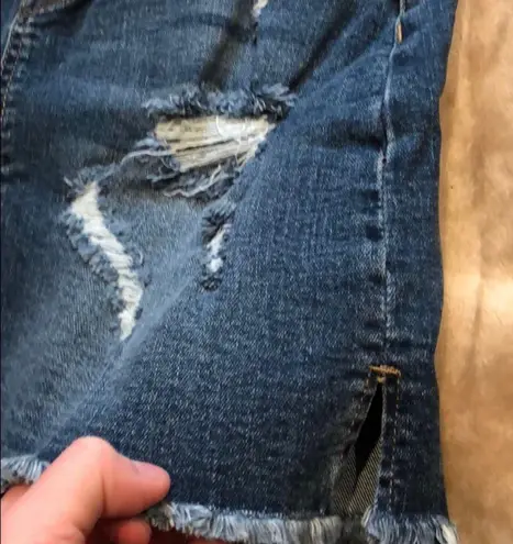 Black Label Jean Skirt