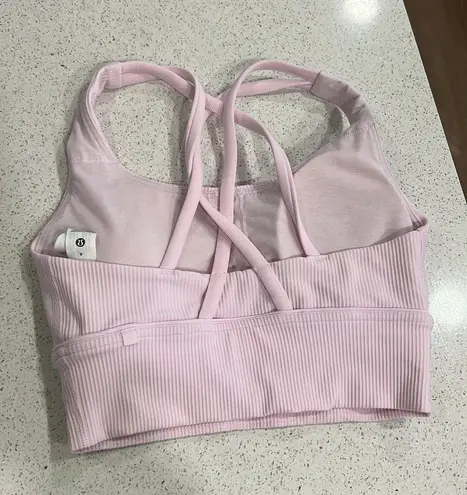 Lululemon Energy Longline Ribbed Bra