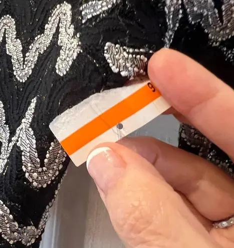 Rachel Comey New bateau metallic zig zag top size 4