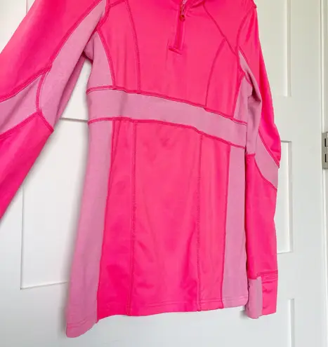 BKE Sport Neon Pink 1/4 Zip Pullover