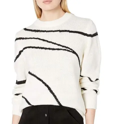 The Fifth Label NEW / NWT White & Black Pattern Sweater