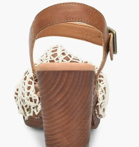 Kork-Ease NEW KORKS Natalia Knot Sandal In Color TAN/ NAT CROCHET