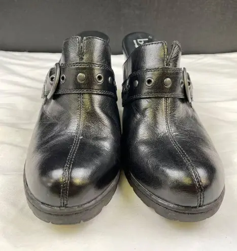 BOC Born Concepts Women's Black Shoes/Slide on Clogs Heel 3.75" Sz 8 SKU 3411