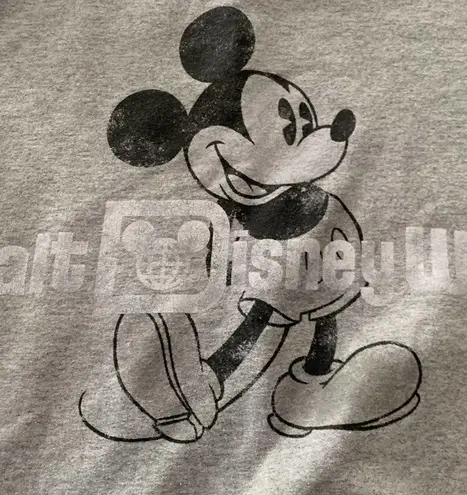 Disney Walt  World disneyland womens small mickey mouse crewneck sweatshirt pullo