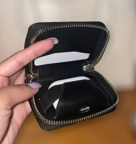 Black Leather AirPod Pro Case