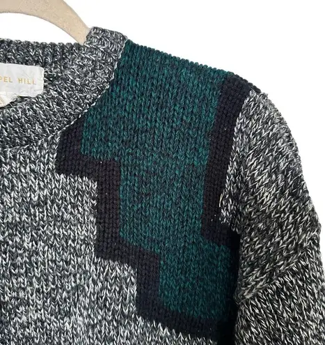 Chapel Hill Sweater Sz L Pullover Knit Crewneck Colorful Geometric Abstract VTG Size L