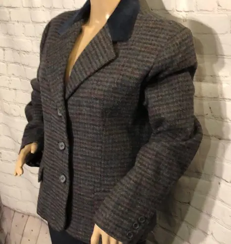 Vintage International Scene Cropped Blazer 1980s Size Medium?