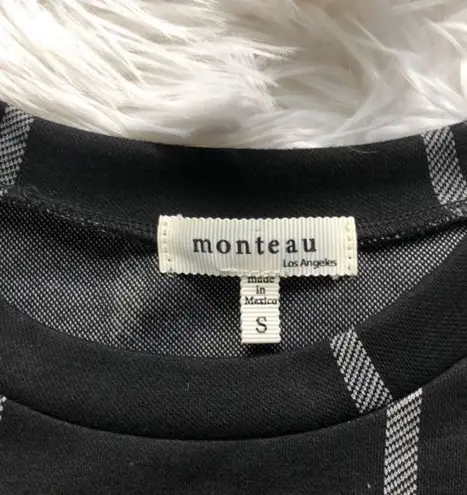 Monteau Plaid/Checked Crop Top 