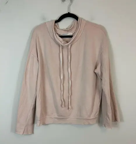 Stateside | Blush Pink Bell Sleeve Cowl Neck Sweatshirt Size Large