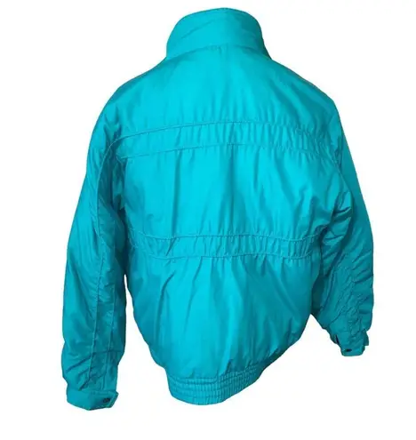 Vintage McGregor Fashion Outerwear Snow Puffer Ski Jacket green/blue large Green