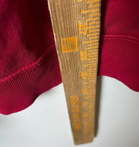 Vintage 90s Big Cotton Gear for Sports Red USMC Bulldog Sweatshirt Medium