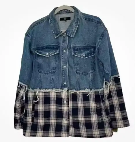 Missguided Misguided Oversized Denim
Jacket(Size 6)