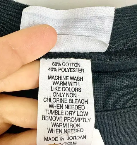 Vintage Deadstock Halloween Pumpkin Sock Monkey Sweatshirt NWT Black Size Large