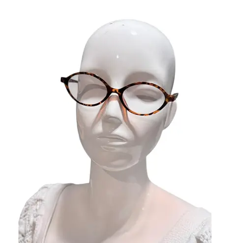 TIJN Eyeglass Frames Womens Tortoise Brown Oval Optical TR30270 51