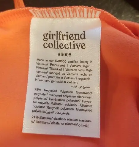 Girlfriend Collective 💕💕 Unitard Coral Medium M NWT