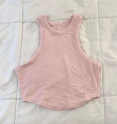 Lululemon Cropped hold tight tank