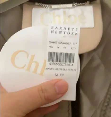 Chloé Chloe rabbit fur vest. Size 34