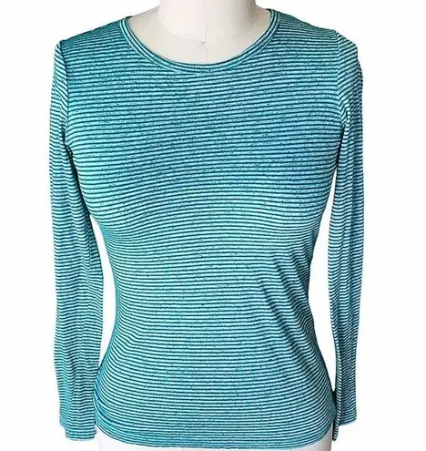 GREY'S ANATOMY Official ABC Studios Green Striped Women's Scrub Shirt Top Size undefined