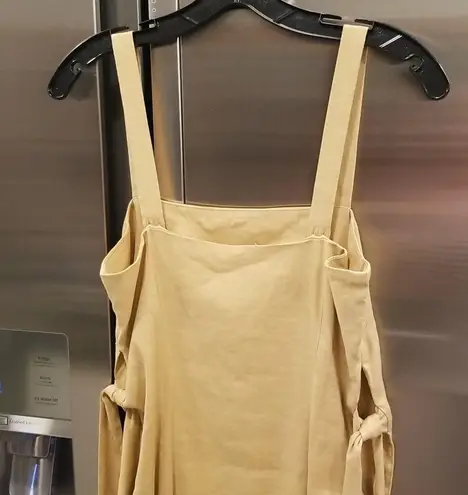 Cult Gaia ππ Este Top ~ Linen Blend Wicker Small S NWT