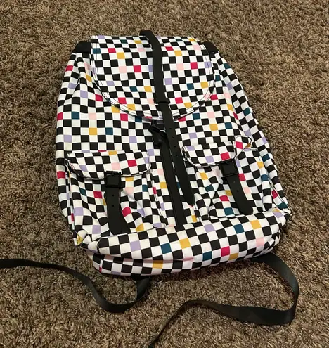 Checkered backpack Multiple