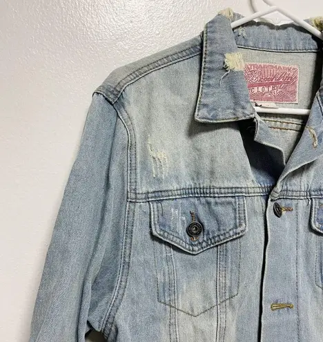 Brooklyn Cloth (W) New!  Distressed Denim Jacket