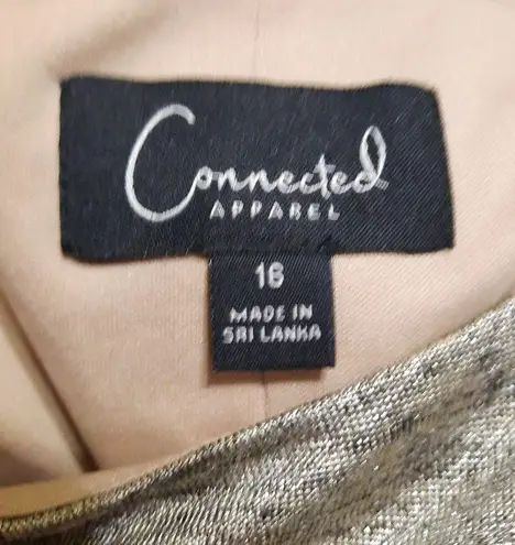 Connected Apparel Sleeveless Dress Size 16