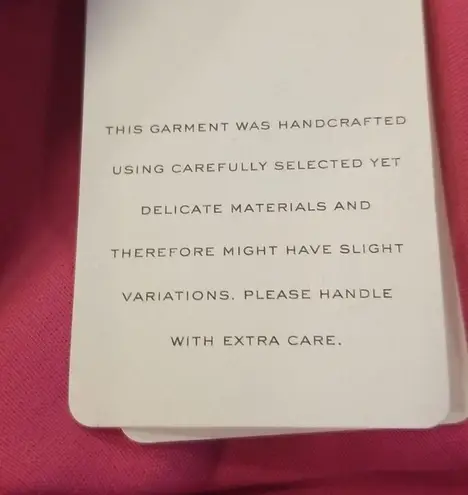 πDOENπ Everest Dress ~ Camilia Long Sleeve 100% Silk Cottagecore Small S NWT Pink