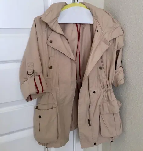 Willow & Clay NEW Tan utility jacket, XS