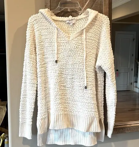 The Comfy Chunky Vanilla Pullover Sweater Oversized Small Popcorn Hoodie Women Small