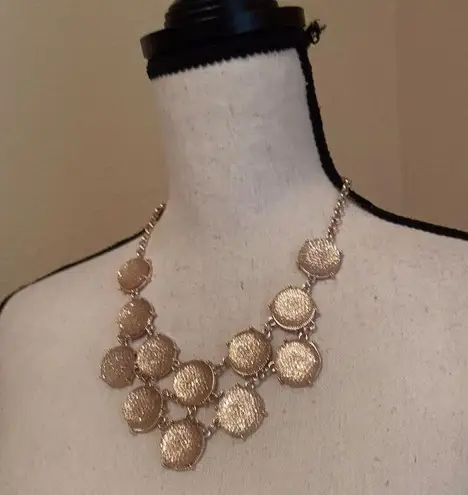 Charming Charlie  Rose Gold Tone Necklace Adjustable Length