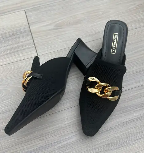 Newbella Mule Heels Size 7.5