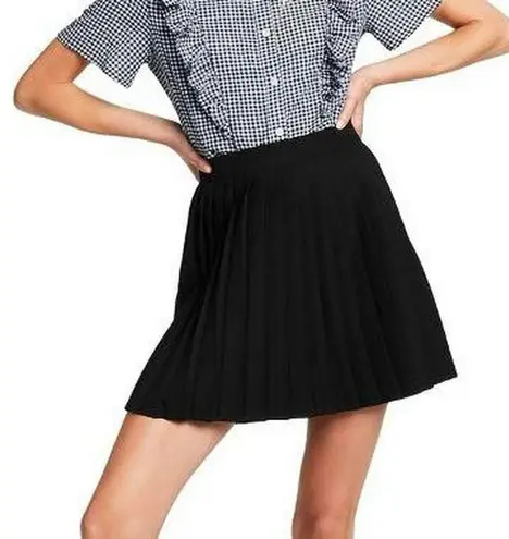 Sandy Liang NWOT black x Target pleated mini skirt