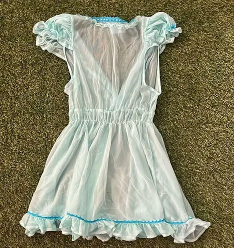 Victoria's Secret Victoria’s Secret Sexy Little Things Small Blue Nightgown