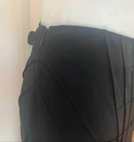 Lafayette 148 Black Ruffle Skirt