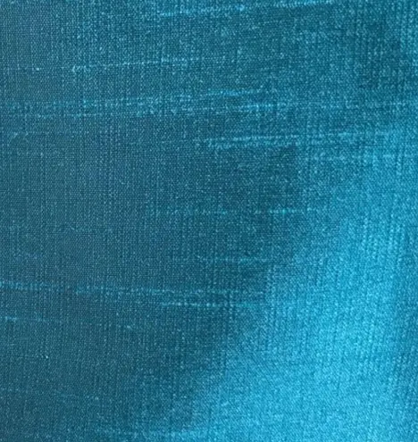 Alfred Sung NWT Niagara Teal Blue Peacock Sample Cocktail Dress Taffeta New